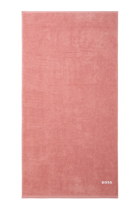 BOSS prosop mediu din bumbac EDGE Blush 70 x 140 cm culoarea roz, 1063645