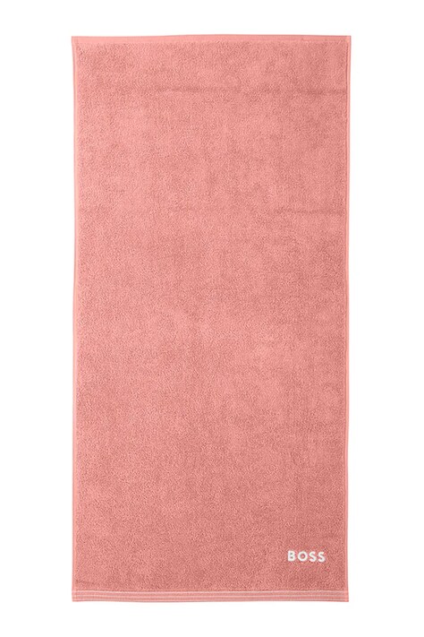 BOSS prosop mic de bumbac EDGE Blush 50 x 100 cm culoarea roz, 1063646