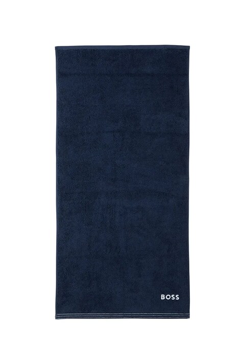BOSS prosop mic de bumbac EDGE Galaxy 50 x 100 cm culoarea bleumarin, 1063658