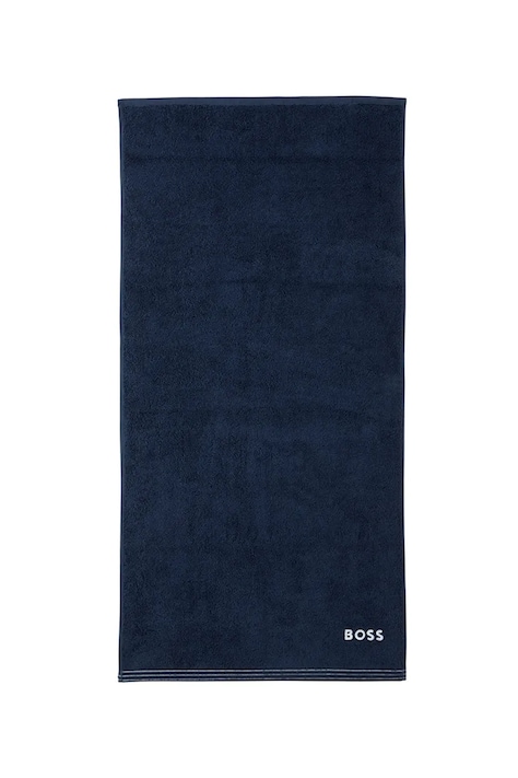 BOSS prosop mic de bumbac EDGE Galaxy 50 x 100 cm culoarea bleumarin, 1063658