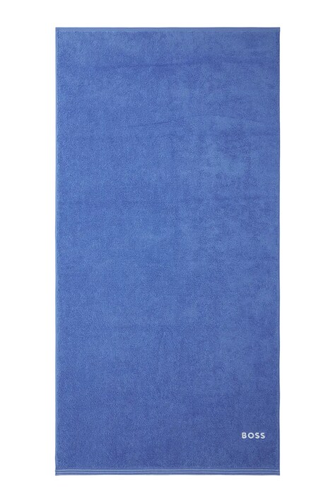 BOSS średni ręcznik bawełniany EDGE Malibu 70 x 140 cm kolor niebieski 1063584