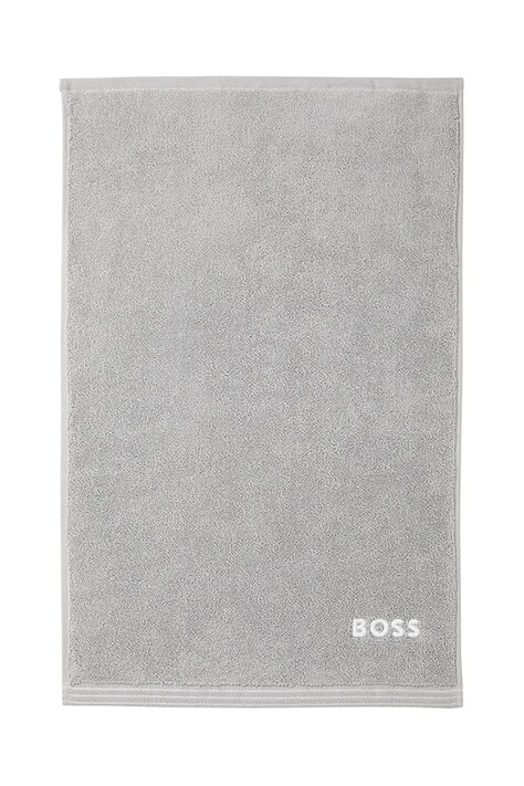 BOSS mały ręcznik bawełniany EDGE Mineral 40 x 60 cm kolor szary 1063590