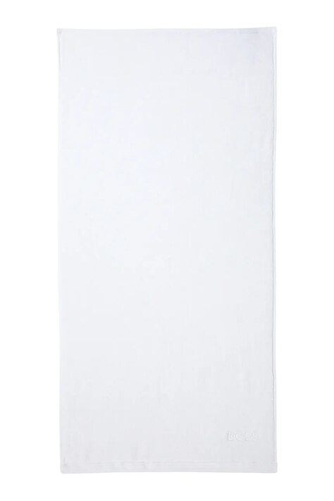 BOSS prosop mic de bumbac EDGE White 50 x 100 cm culoarea alb, 1063676
