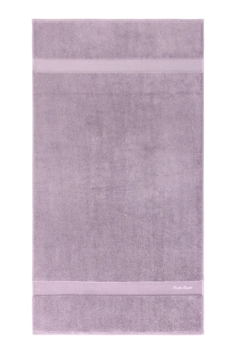 Ralph Lauren średni ręcznik bawełniany DULANEY Lilac 75 x 137 cm kolor fioletowy 1062998