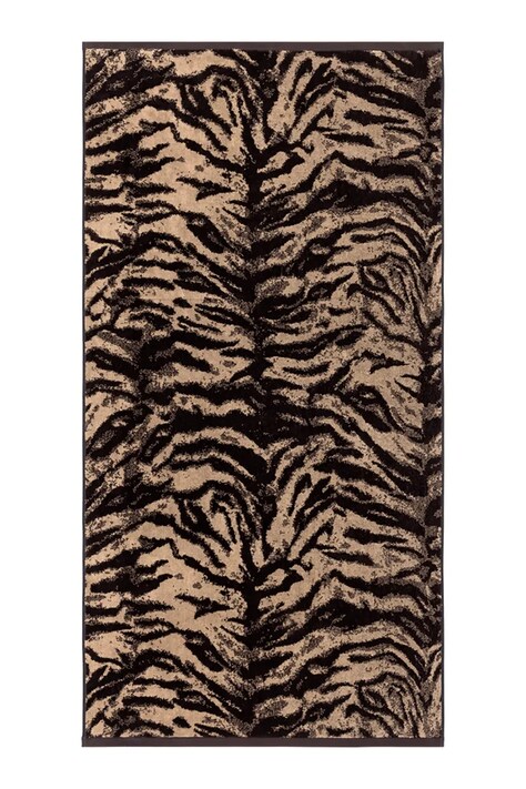 Kenzo duży ręcznik bawełniany KFAUVE Naturel 90 x 150 cm kolor brązowy 1062868