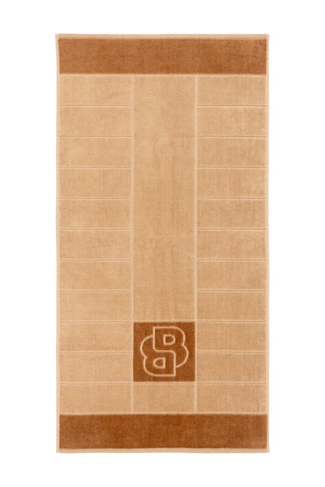 BOSS Ręcznik mały bawełniany DOUBLEB Beige 50 x 100 cm 1072574