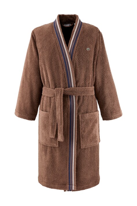 Lacoste Szlafrok bawełniany LSCORE Pecan L 1076177