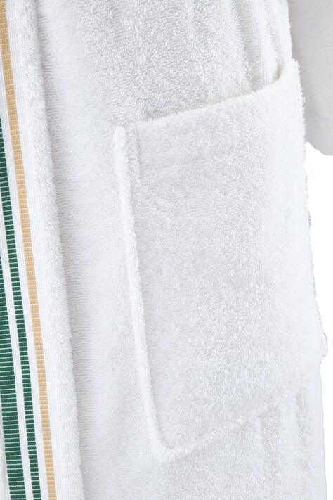 Lacoste Szlafrok bawełniany LSCORE Blanc L 1076174