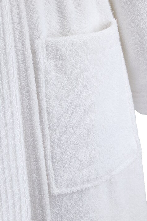 Lacoste Szlafrok bawełniany LLECROCO Blanc L 1074533