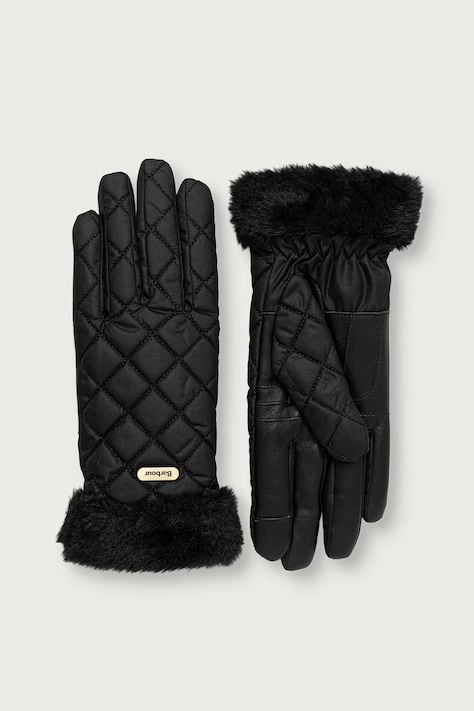 Barbour Rękawiczki damskie czarne LGL0113