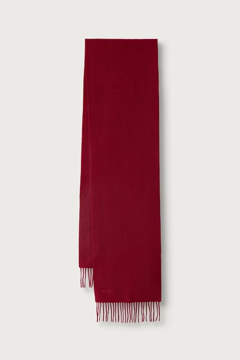 Barbour Szalik damski wełniany czerwony LSC0133