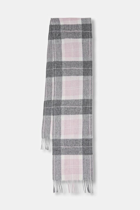 Barbour szalik wełniany kolor multicolor wzorzysty LSC0129