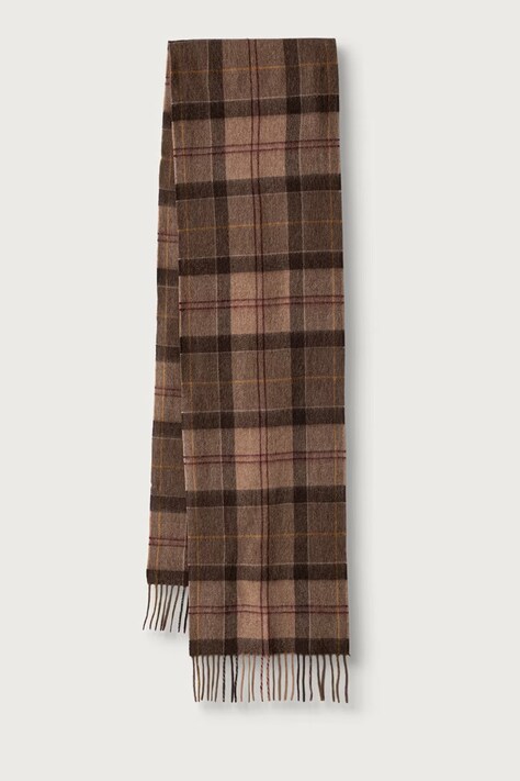 Barbour Szalik damski wełniany multicolor LSC0129
