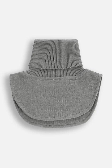 Dječji cjevasti šal Coccodrillo boja: siva, bez uzorka, BASIC ACCESSORIES