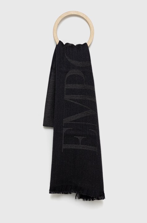 Шарф Emporio Armani мужской цвет серый однотонный