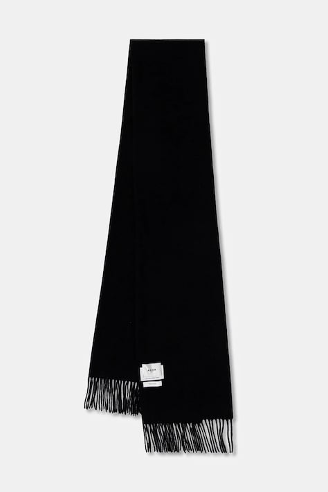Kratki vuneni šal Ader Error Muffler boja: crna, bez uzorka model, BLAFWMF01BK-BK