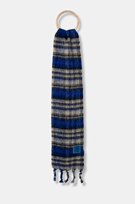 Ader Error wool scarf blue color BN01FWAC0402BL