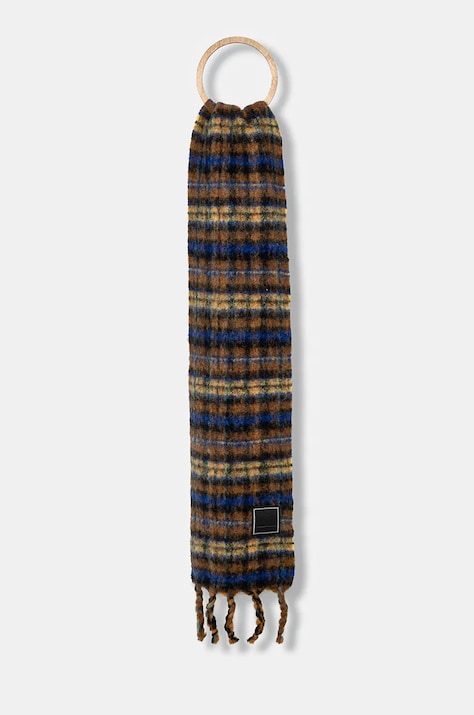 Ader Error wool scarf brown color BN01FWAC0402BR