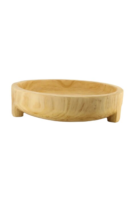 home & lifestyle misa ozdobna 38 cm kolor beżowy