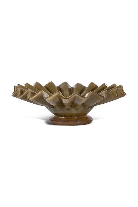 Byon miska Lori 18 cm M kolor beżowy
