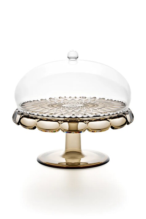 Guzzini patera z kloszem Vanity 30 cm kolor beżowy