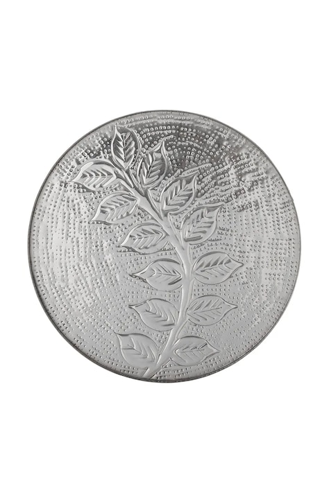 Διακοσμητικός δίσκος Bloomingville Leila 30 x 0,5 cm χρώμα: γκρι