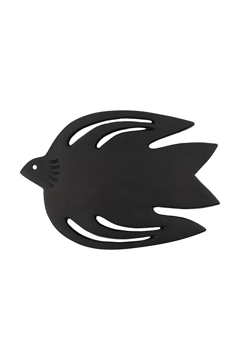 House Doctor supporto per piatti caldi HDPira 22 x 15 cm colore nero