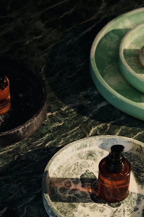 ferm LIVING taca dekoracyjna Mist 20 cm kolor zielony