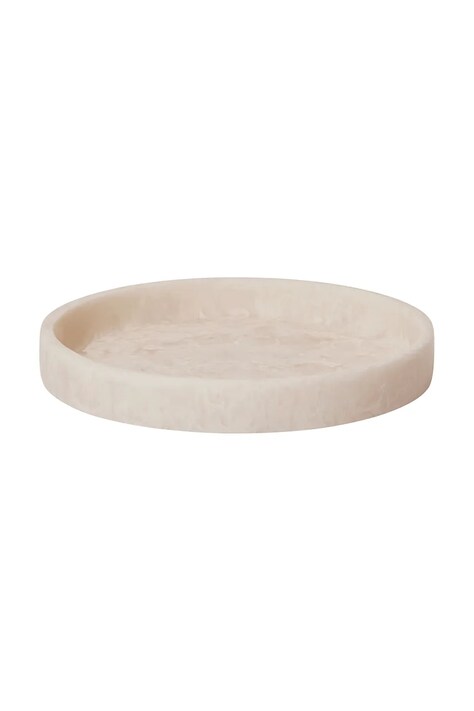 ferm LIVING taca dekoracyjna Mist 20 cm kolor beżowy