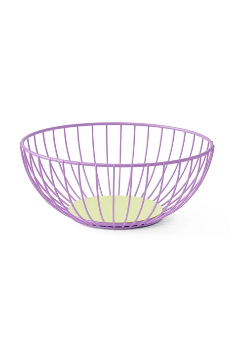 Octaevo kosz na owoce Iris 27 x 26 x 10,5 cm kolor fioletowy
