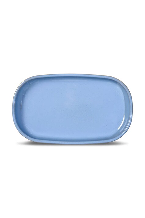Byon talerz do serwowania Porto 18 x 30 cm kolor niebieski