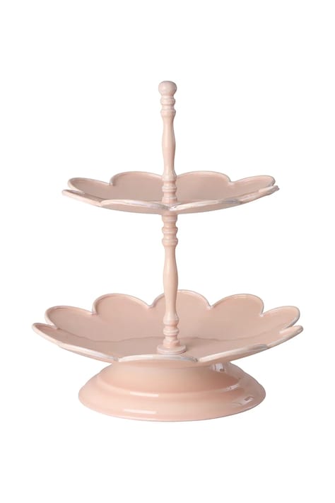 Rice tortaállvány 29 x 25 x 25 cm rózsaszín, KITET.FLOW