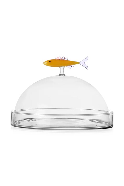 Ichendorf Milano Patera z kloszem ze szkła borokrzemianowego Marine Garden 21 cm 9354218