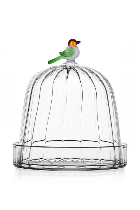 Ichendorf Milano Patera z kloszem ze szkła borokrzemianowego Animal Farm 14 cm 9365173