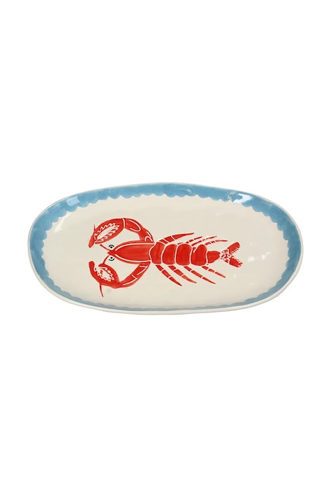 Półmisek do serwowania z kamionki 28 x 16 cm KAL-7915