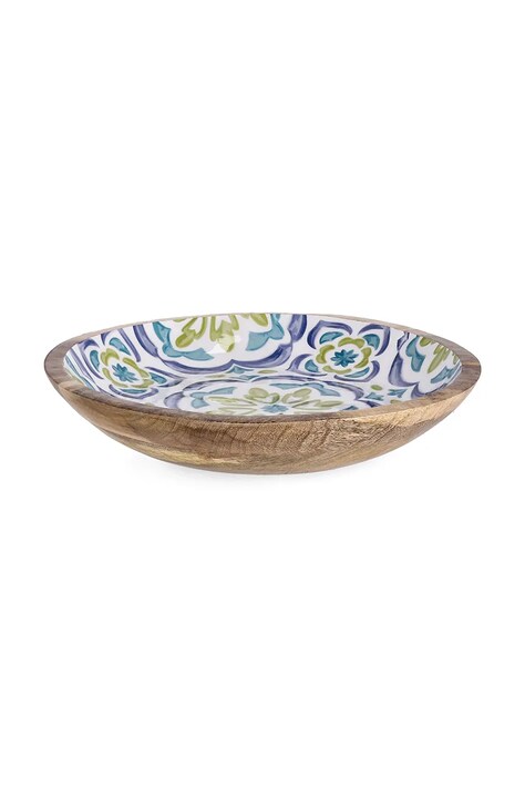 Bizzotto μεγάλο μπολ για φρούτα από ξύλο μάνγκο 38 x 6,5 cm 551020
