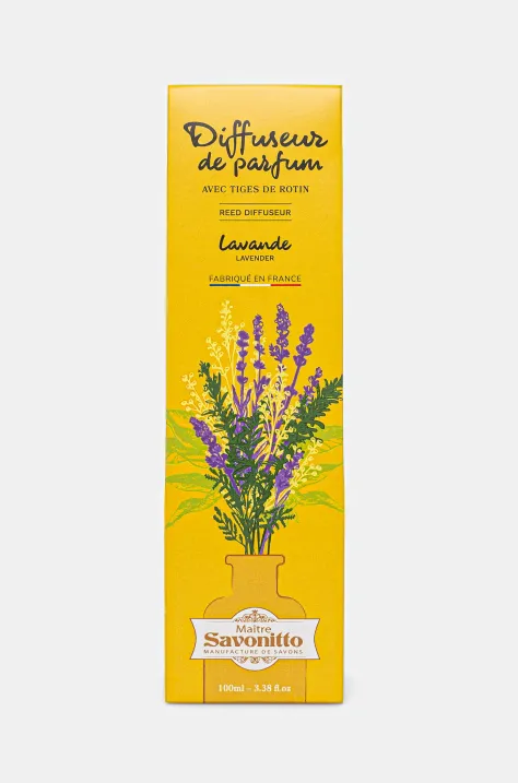 Διαχυτής αρώματος Maitre Savonitto Lavander 100 ml χρώμα: πολύχρωμο