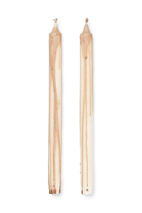 ferm LIVING set de lumânări Dryp 2-pack