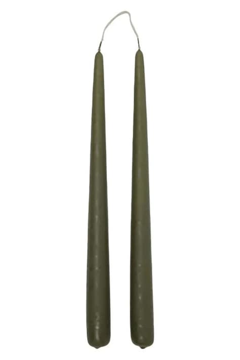 OYOY lumânare decorativă Fukai Candles M 2-pack culoarea rosu