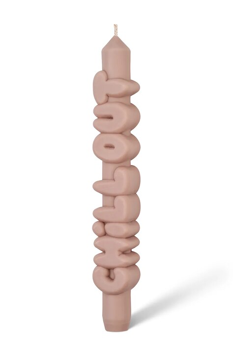 CandleHand świeca dekoracyjna Chill Out 23 cm kolor pomarańczowy