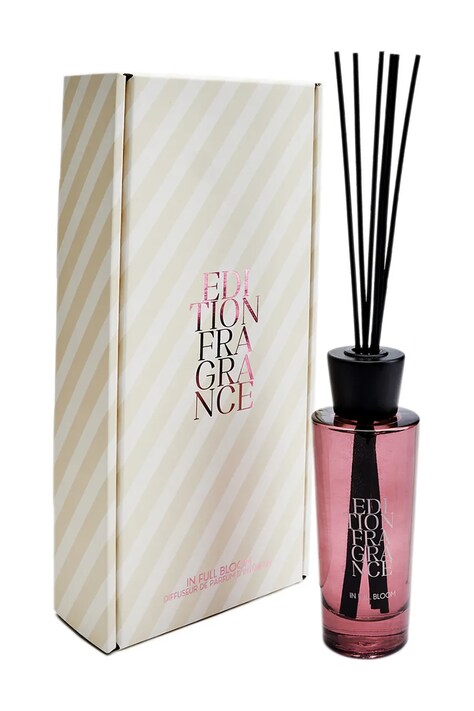 Edition Fragrances dystrybutor wody z pokrywką i kranikiem Sigfruits In Full Bloom 200 ml kolor różowy