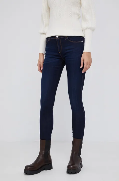 Emporio Armani jeansy damskie medium waist