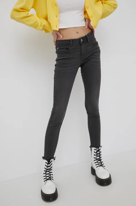 JDY jeansy damskie medium waist
