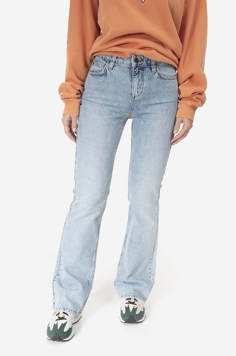Guess U.S.A. jeansy damskie kolor niebieski W2BA03D4RV0 F7QX
