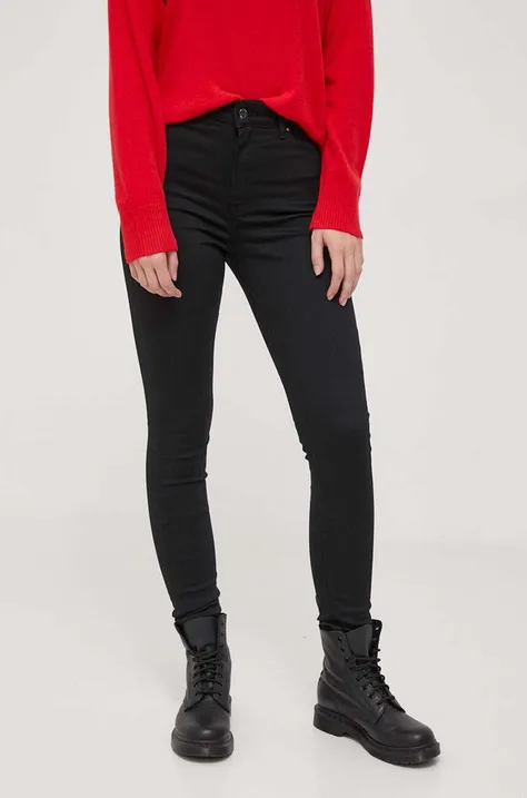 Tommy Hilfiger jeansy damskie kolor czarny
