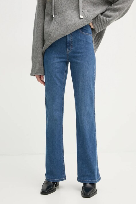 Gestuz jeansy damskie high waist 10907704