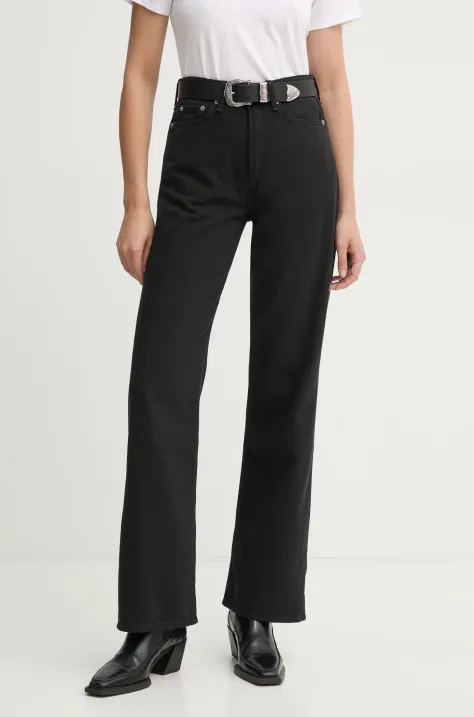 Rag & Bone jeansy damskie kolor czarny WDD22H2935STBL