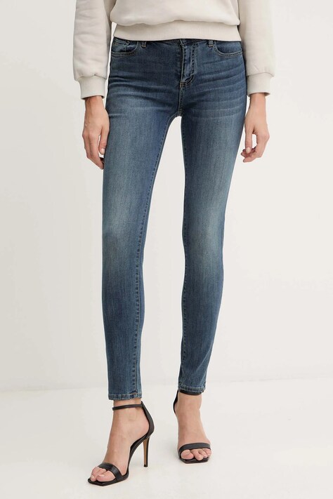 Džíny Armani Exchange dámské, modrá barva, XW000129 AF10863