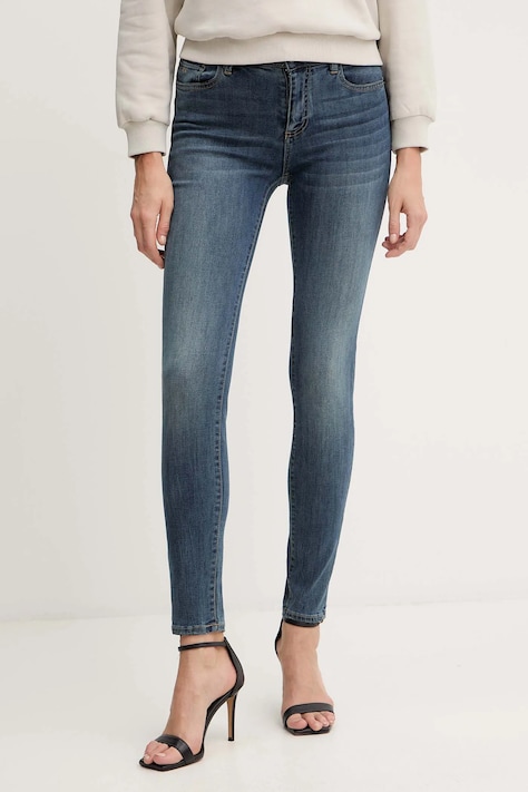 Armani Exchange jeansy damskie kolor niebieski XW000129 AF10863