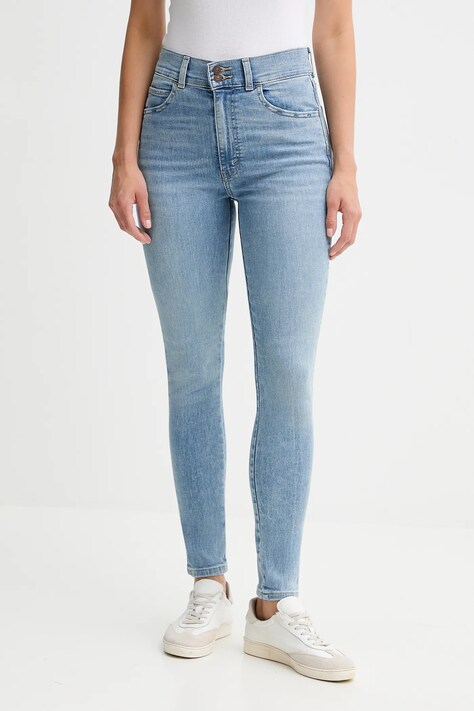 Levi's jeansy RETRO HIGH SKINNY DB damskie kolor niebieski A6593